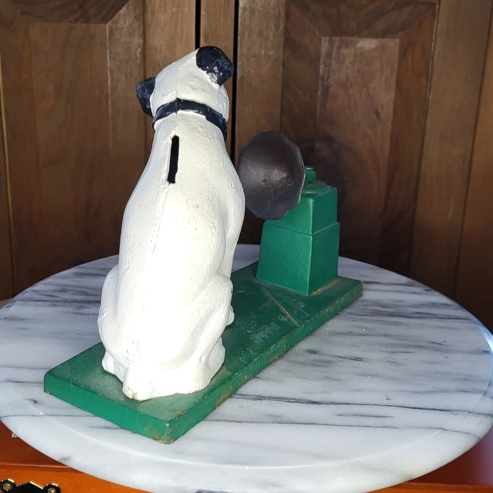 Vintage Dog Figurine with Phonograph - Picture 11 of 14